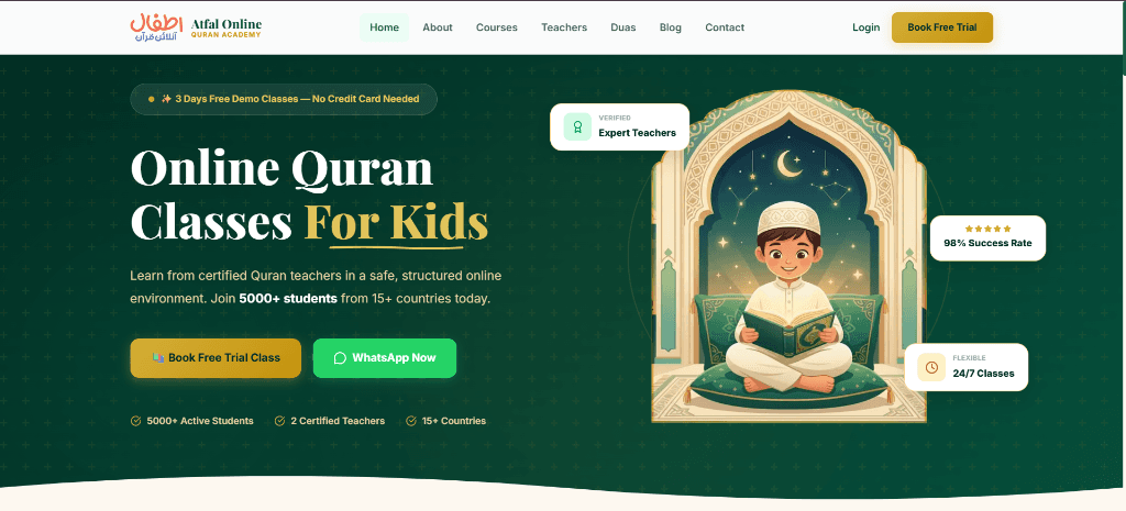 Atfaal Academy — Ed-Tech & E-Learning project by Taylance Tech